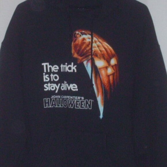 John Carpenter's Halloween movie double-sided hoodie - size large - Picture 2 of 6